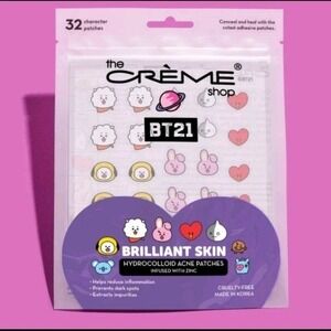 The Crème Shop | BT21: Brilliant Skin - Hydrocolloid Acne Patches | Infused